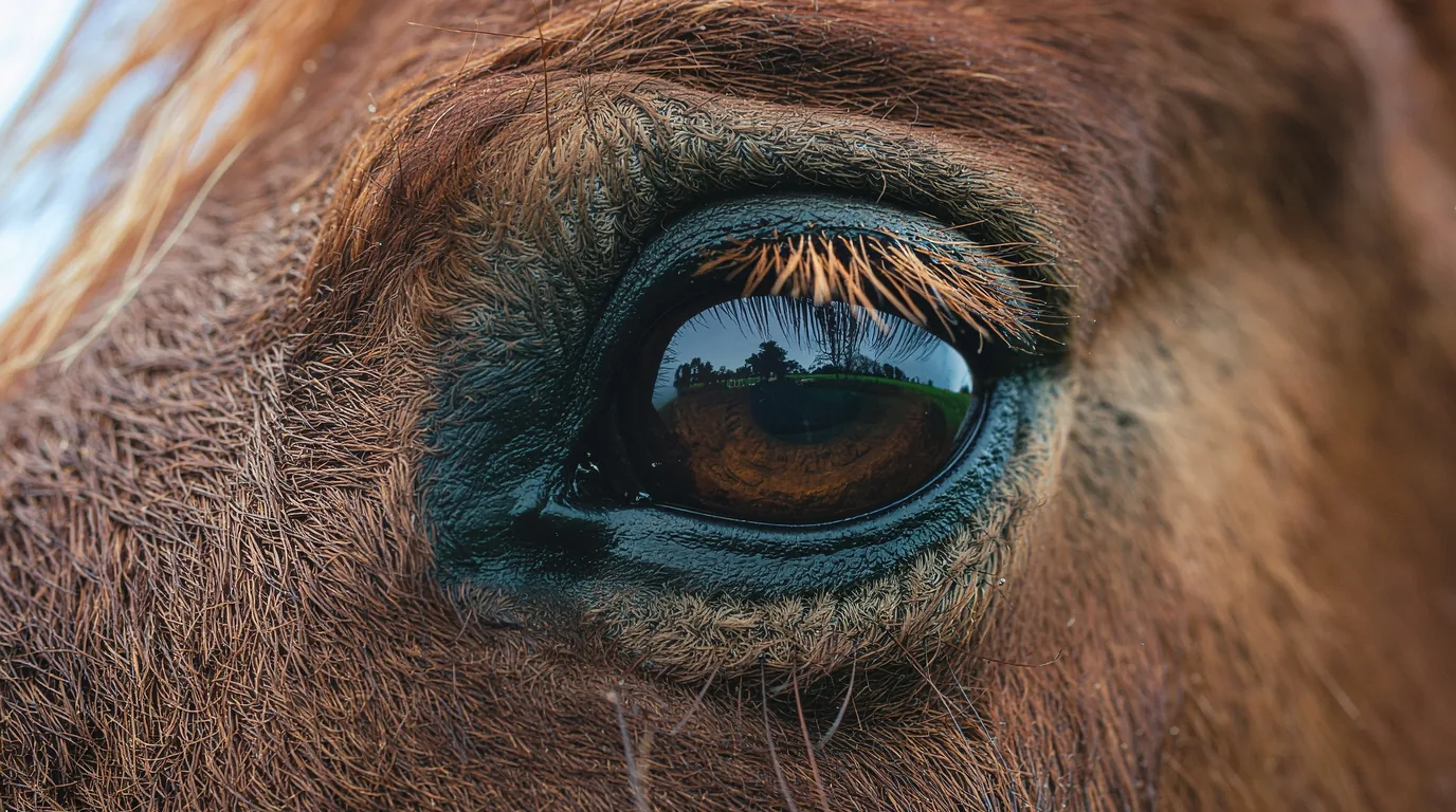 Un regard de cheval au Chez les Chuchoteuses, La Geneytouse