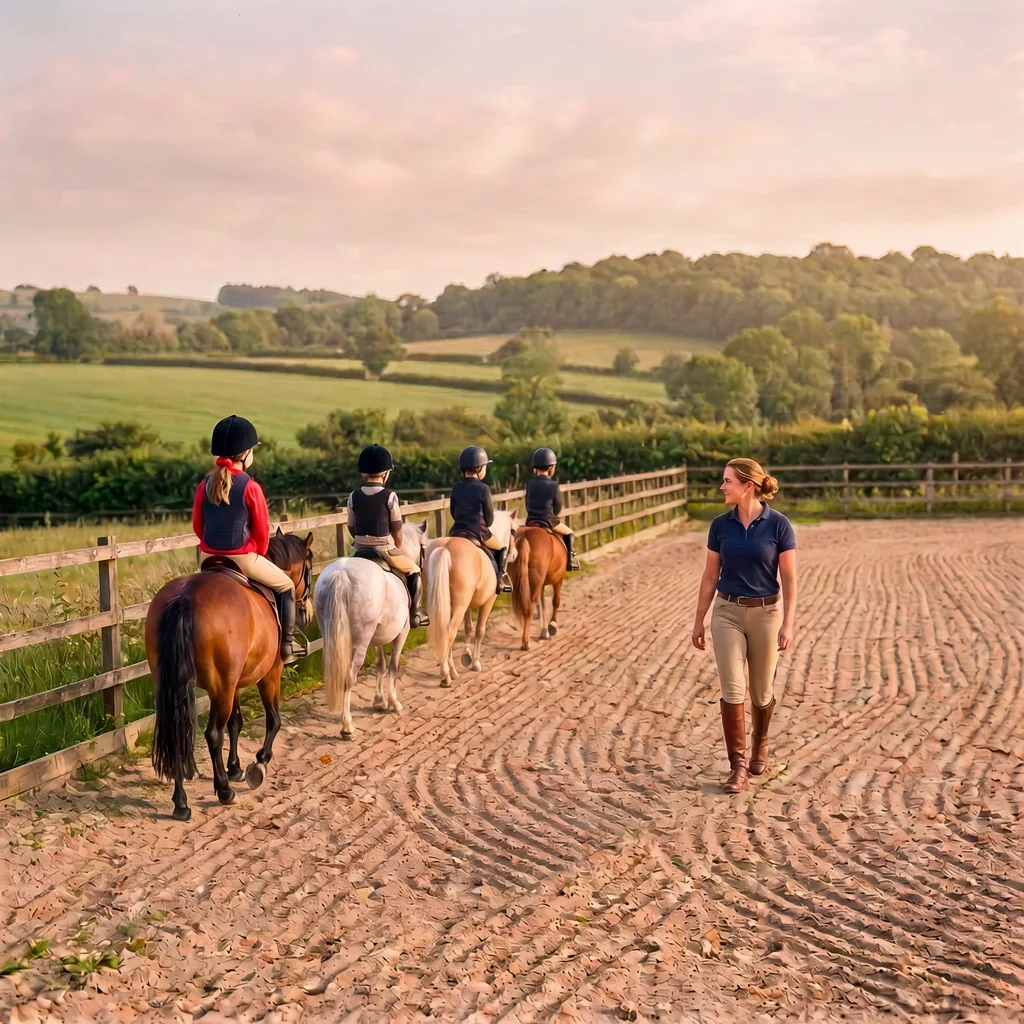 Cours de poney à La Geneytouse, Haute-Vienne